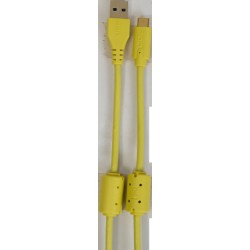 Udg gear U98001YL - ULTIMATE AUDIO CABLE USB 3.0 C-A YELLOW STRAIGHT 1,5M