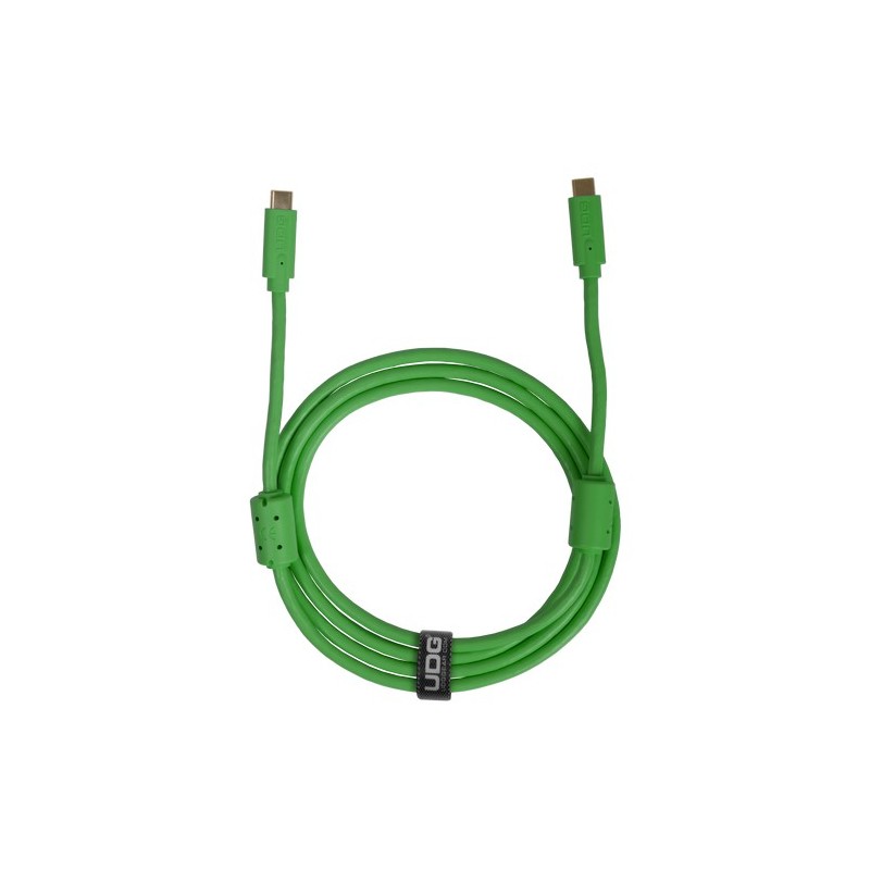 Udg gear U99001GR - ULTIMATE AUDIO CABLE USB 3.2 C-C GREEN STRAIGHT 1,5M