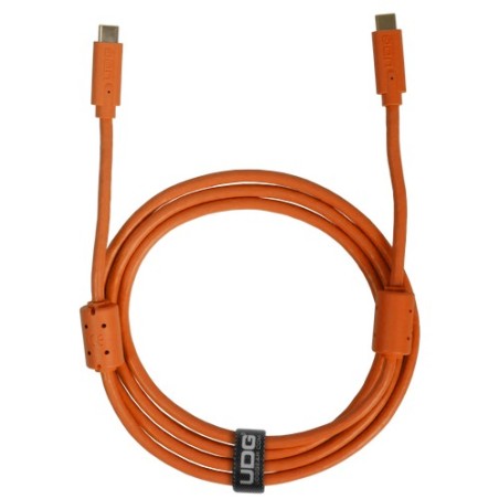 Udg gear U99001OR - ULTIMATE AUDIO CABLE USB 3.2 C-C ORANGE STRAIGHT 1,5M