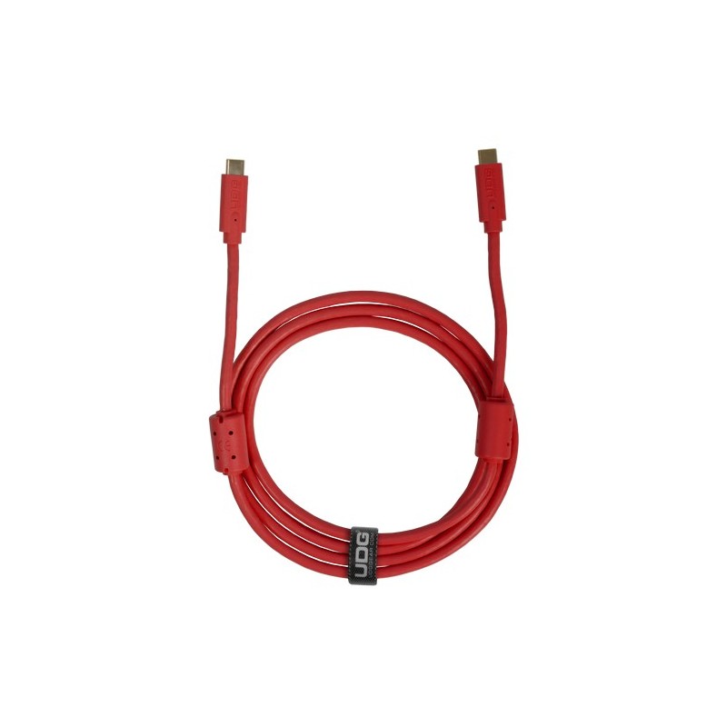 Udg gear U99001RD - ULTIMATE AUDIO CABLE USB 3.2 C-C RED STRAIGHT 1,5M