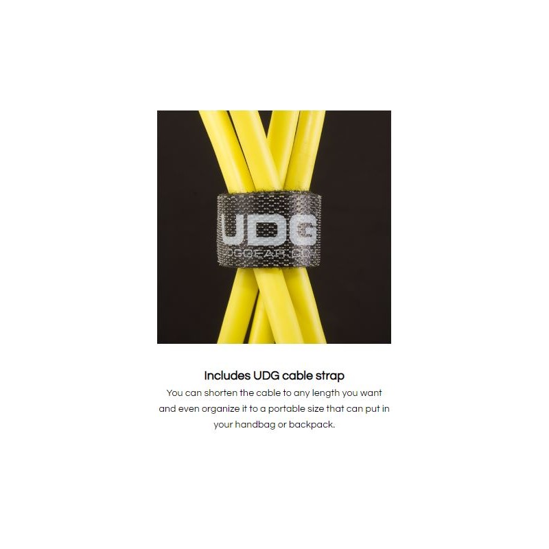 Udg gear U95003BL - ULTIMATE AUDIO CABLE USB 2.0 A-B BLACK STRAIGHT  3M