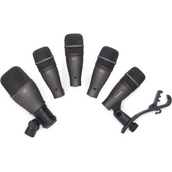 Samson DK705 - 5 PC DRUM MIC KIT W/CASE