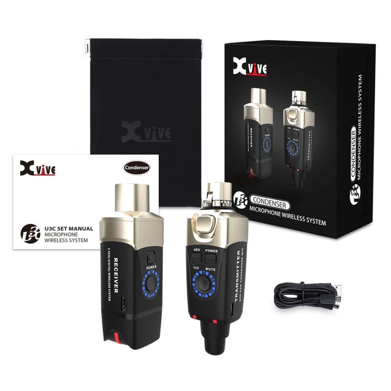 Xvive U3C - PARA MICRÓFONOS DE CONDENSADOR